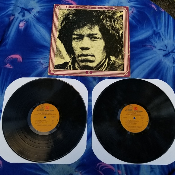 Vintage Other - 1978 Essential Jimi Hendrix Vinyl NM / EXC / VG++ Reprise Records Double LP
